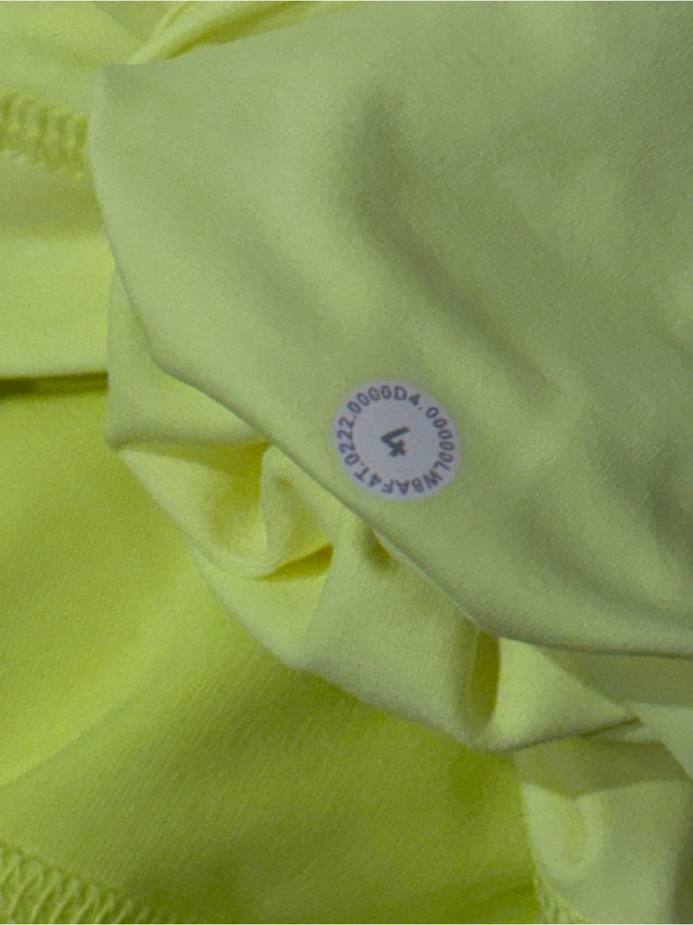 lululemon athletica Neon Yellow Athletic tennis Skirt - Picture 3 of 3
